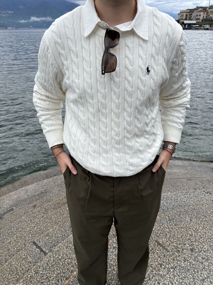 POLO RALPH LAUREN SWEATER WHITE